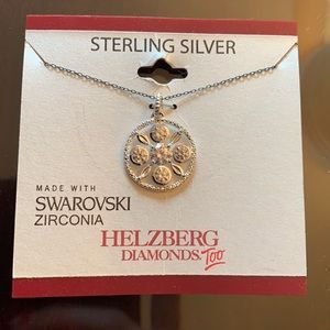 Helzberg Diamonds Too Sterling Silver Necklace